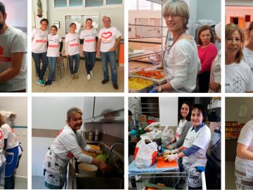 En 2019 los Voluntarios Atresmedia aumentan su apoyo al Comedor Social Santa María Josefa de Vallecas