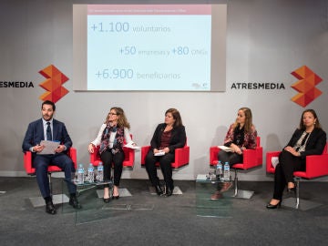 Atresmedia vuelve a ser sede anfitriona de la presentación de la IX Semana Internacional del Voluntariado Corporativo Atresmedia vuelve a ser sede anfitriona de la presentación de la IX Semana Internacional del Voluntariado Corporativo