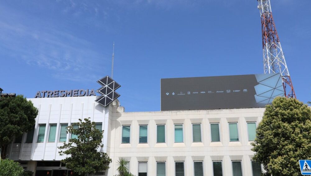 Fachada de la sede de Atresmedia