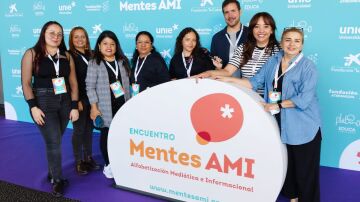 Voluntarios Atresmedia en el 4º encuentro Mentes AMI Voluntarios Atresmedia en el 4º encuentro Mentes AMI