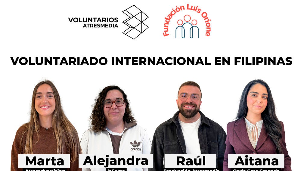 Voluntarios Atresmedia en Filipinas