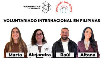 Voluntarios Atresmedia en Filipinas