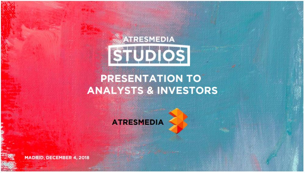 Presentación Atresmedia Studios