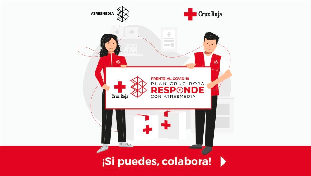 Atresmedia se une a Cruz Roja para dar respuesta a la crisis del Covid19
