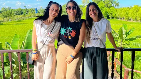 Voluntarias Atresmedia en Nong Khai Voluntarias Atresmedia en Nong Khai