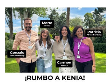 Gonzalo, Marta, Carmen y Patricia, elegidos para el voluntariado a Kenia