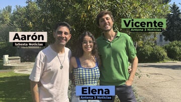 Aar&oacute;n, Elena y Vicente, Voluntarios Atresmedia