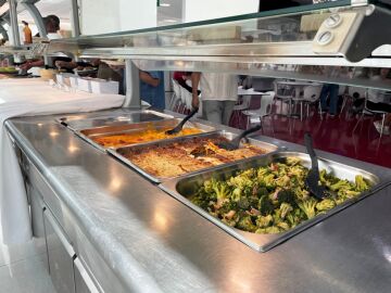 Lineal de comida del comedor de Atresmedia