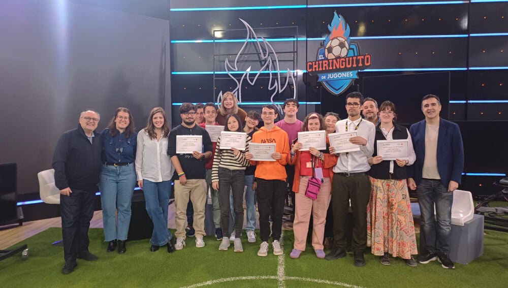 Entrega de diplomas a los alumnos de las Becas Capaz de Atresmedia