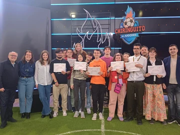 Entrega de diplomas a los alumnos de las Becas Capaz de Atresmedia Entrega de diplomas a los alumnos de las Becas Capaz de Atresmedia